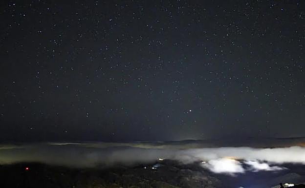 La lluvia de Gemínidas desde el techo de Gran Canaria